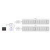 PDU 1PH, 230V AC, 32A, 24 outlets 20x C13 4x C19, 7.