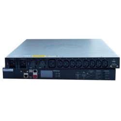 PDU 1PH, 230V AC, 16A, 9 outlets 8x C13 1x C19, 3.
