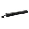 PDU met 3mtr snoer RA PA, stekker, 6x PA, type E output