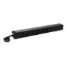 PDU met 3mtr snoer RA PA, stekker, 6x RA type F output