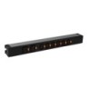 PDU met 6mm2 aansluitklemmen 6x C13 en 2x C19 output