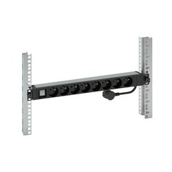 PDU met 3mtr snoer RA PA, 8x PA