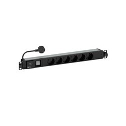 PDU 3 mtr RA PA, 6x RA outputovers PA