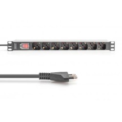 PDU socket strip switch 8 way Italian output