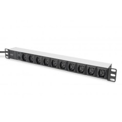 PDU aluminum outlet strip 10 outlets