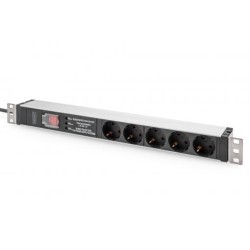 PDU socket strip with switch 5 way safety sockets