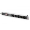 PDU socket strip with switch 5 way safety sockets