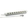 PDU 1U socket strip 9 x CEE7 3 without switch