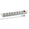 PDU 1U socket strip 8 x CEE7 3 with switch