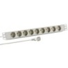 PDU 1U socket strip 9 x CEE 7 3 Germany