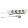 PDU 1U socket strip 4 x CEE7 7