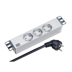 PDU 1U socket strip 3 way