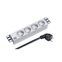 PDU 1U socket strip 4 way
