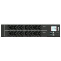 PDU 1PH, 230V AC, 32A, 20x C13, 7.4kVA Outlet Metered and Switched 2U horizontal