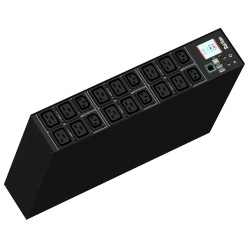 PDU 3PH, 400V AC, 32A, 6x C13 12x C19, 22.