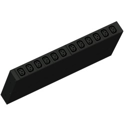 PDU 1PH, 230V AC, 16A, 12x C13, 3.