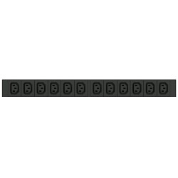PDU 1PH, 230V AC, 16A, 12x C13, 3.
