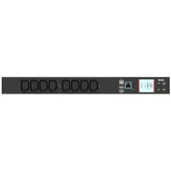 PDU 1PH, 230V AC, 16A, 8 outlets 8x C13, 3.