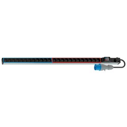 PDU Zero U, IEC 2PE 32A 24x PA, output 2 circuits 16A