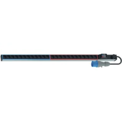 PDU Zero U, IEC 2PE 32A 24x RA output, 2 circuits 16A