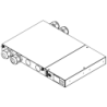 PDU 1PH, 100-240V AC, 32A, 2 lines input type 2x AC, Terminal
