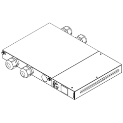 PDU 3PH, 190-415V AC, 32A, 2 lines input type 2x AC, Terminal